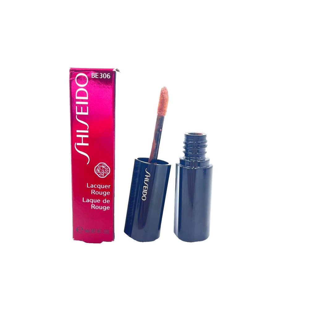 Shiseido Lacquer Rouge Liquid Lip Color BE306 0.2oz / 6ML